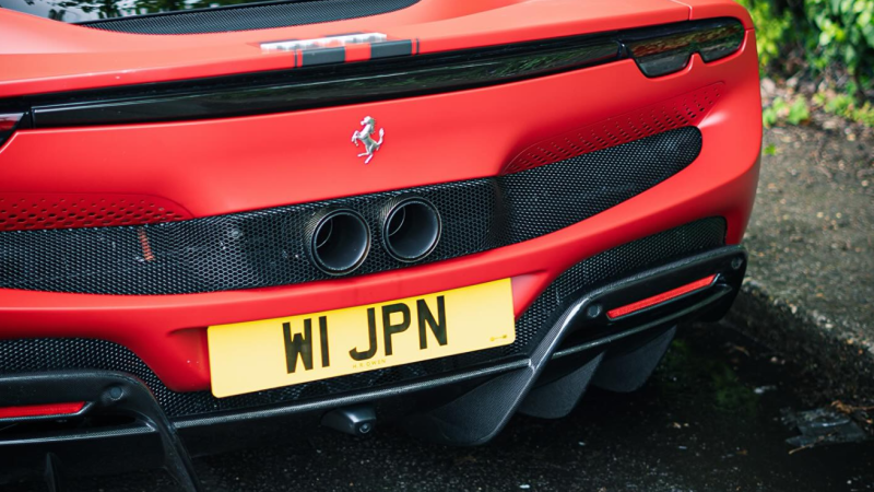 Photo of Novitec Carbon Fibre Dual Tailpipes for the Ferrari 296 GTB/GTS - Image 5