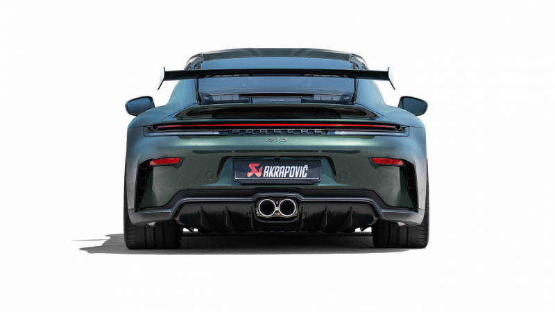 Photo of Akrapovic Titanium Slip-On Race Line Exhaust for the Porsche 992.1 GT3/GT3 Touring - Image 3