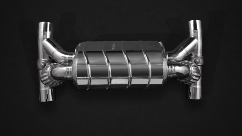 Photo of Capristo Valved Sports Exhaust with Sport Catalyst Downpipes for the Ferrari F430 Scuderia/16M - Image 6