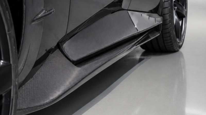 Photo of Capristo Carbon FIbre Side Skirts + Wheel/Fender Arches for the Ferrari Purosangue - Image 2