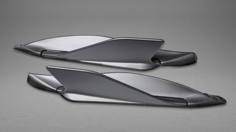 Photo of Capristo Side Fins (Carbon) for the Ferrari 488 GTB/Spider - Image 1