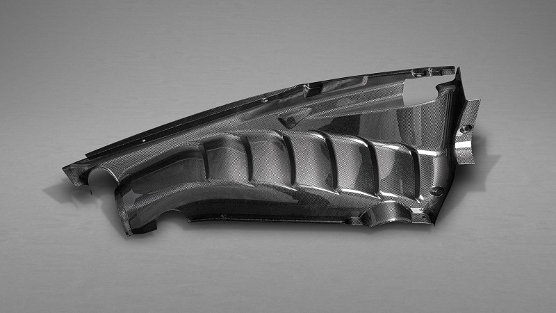 Photo of Capristo Carbon Engine Compartment Side Covers for the Ferrari 488 Pista/Pista Spider - Image 4