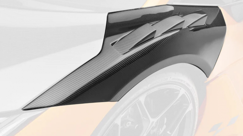 Photo of Vorsteiner Carbon Fibre Aero Vented Front Fenders for the Lamborghini Revuelto - Image 2
