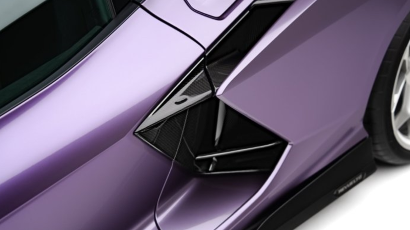 Photo of Novitec Carbon Fibre Side Panel Insert for the Lamborghini Revuelto - Image 1