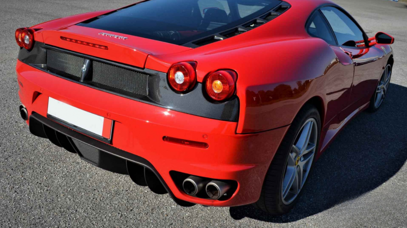 Photo of Novitec Carbon Fibre Rear Connector 'Challenge Grill' for the Ferrari F430 Coupe/Spider - Image 1