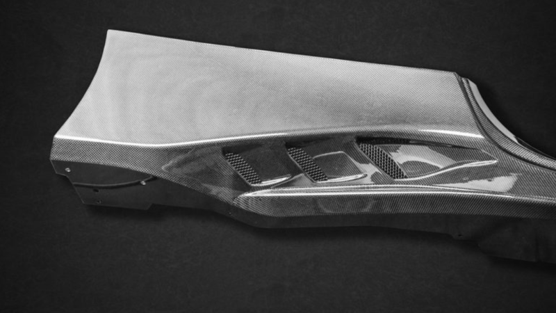 Photo of Capristo Carbon Fibre Side Skirts for the Ferrari F8 Tributo/Spider - Image 3