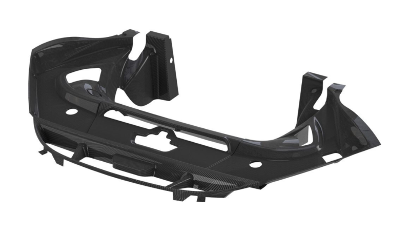 Photo of Capristo Carbon Fibre Engine Compartment Cover (3-piece) for the Ferrari 296 GTB/GTS - Image 4
