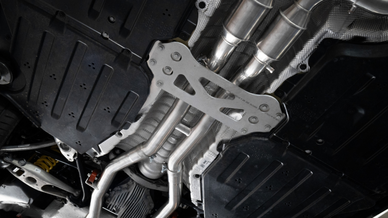 Photo of Capristo Valved Exhaust with Middle Silencer Delete and 200 Cell OPF/GPF Replacement for the BMW M3 (G80/81) - Image 9