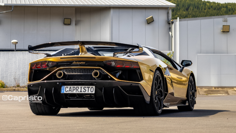 Photo of Capristo Carbon Fibre Exhaust Tips for the Lamborghini Aventador SVJ LP770-4 - Image 2