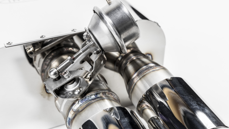 Photo of Fiammenghi Italia Exhaust Rear Mufflers with Integrated Bypass Valves for the Ferrari 550/575 - Image 4