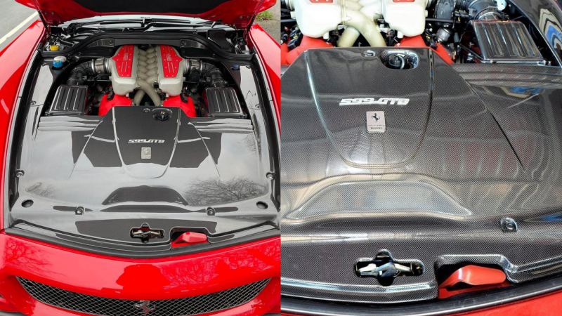 Photo of Novitec Carbon FIbre Engine Bay for the Ferrari 599 GTB/SA Aperta - Image 1
