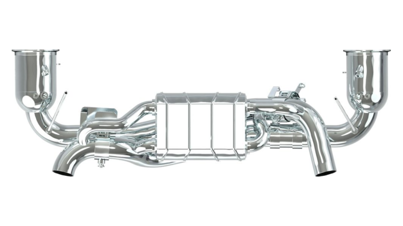 Photo of Capristo Valved Sport Exhaust with 250-Cell Sport Cats for the Porsche 992.1 Turbo/Turbo S - Image 3