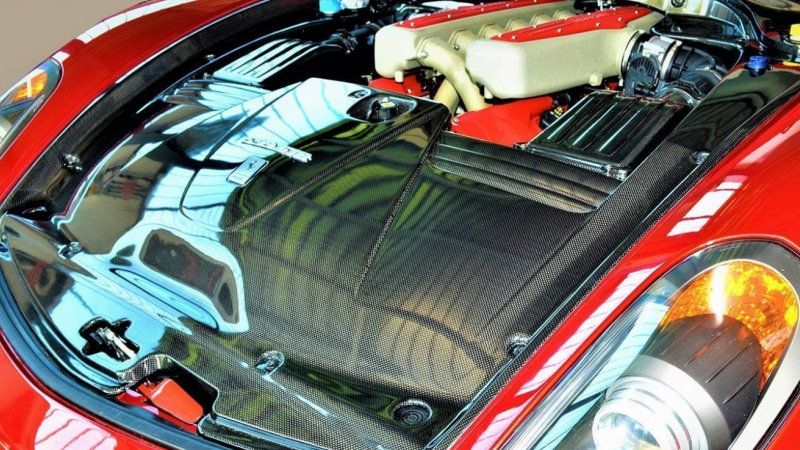 Photo of Novitec Carbon FIbre Engine Bay for the Ferrari 599 GTB/SA Aperta - Image 2