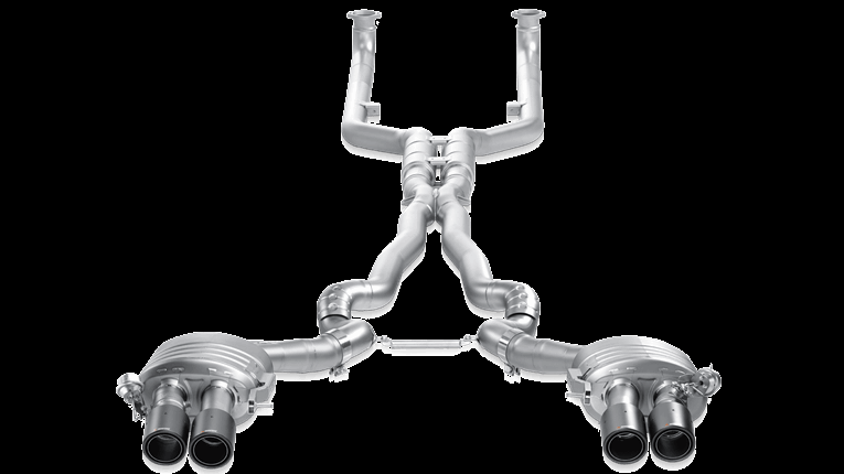 Photo of Akrapovic Evolution Line Titanium Exhaust (F06/12/13) for the BMW M6 - Image 1