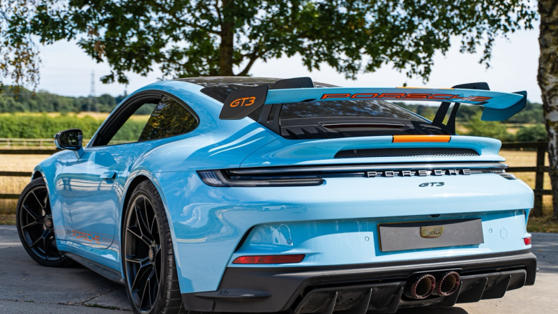 Photo of Capristo Valved Rear Silencer for the Porsche 992.1 GT3/GT3 Touring - Image 6