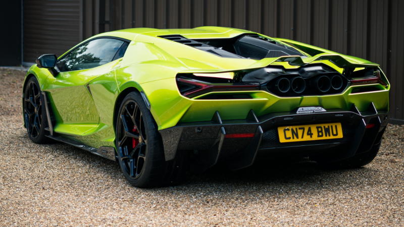 Photo of Novitec Stainless Steel Black Tailpipes for the Lamborghini Revuelto - Image 5