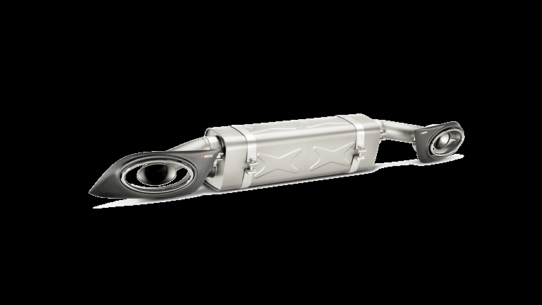 Photo of Akrapovic Slip-On Line Titanium Exhaust for the Porsche 991.1/2 Turbo/Turbo S - Image 2