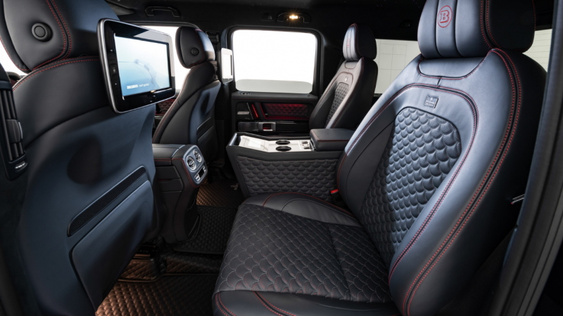 Photo of Brabus Custom Interior Re Trim for the Mercedes Benz G63 AMG 4x4² (W463A) - Image 6