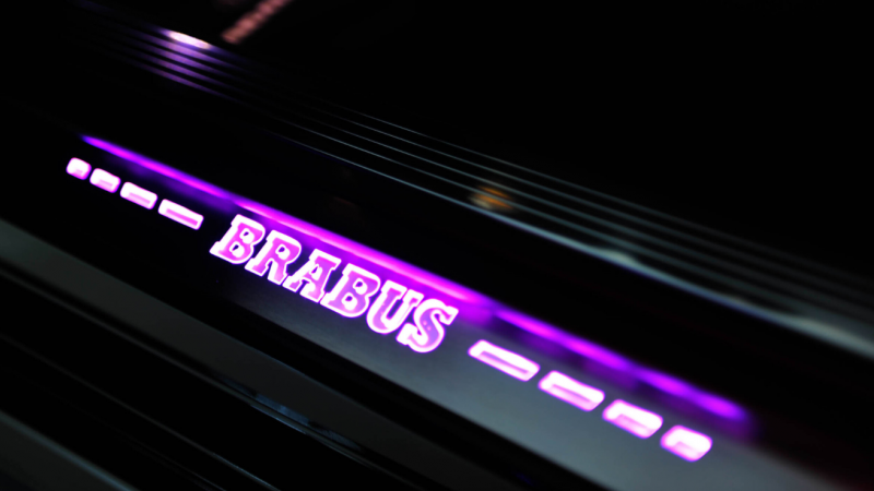 Photo of Brabus LED Entrance Panel Set for the Mercedes Benz G63 AMG 4x4² (W463A) - Image 3