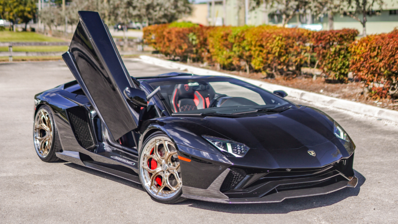 Photo of 1016 Industries Carbon Front Aero Lip for the Lamborghini Aventador S LP740-4 - Image 3