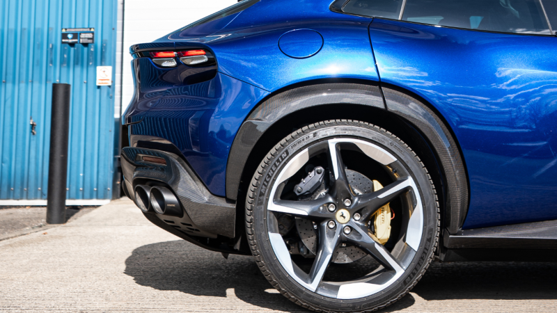 Photo of Novitec Black Stainless Steel Exhaust Tailpipes for the Ferrari Purosangue - Image 6