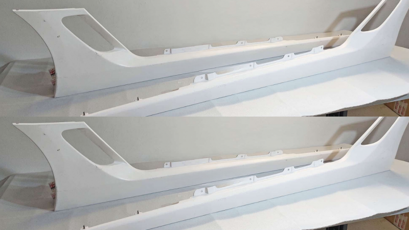 Photo of Novitec Fiberglass Rocker Panels Side Skirts SA Aperta Style for the Ferrari 599 GTB/SA Aperta - Image 1