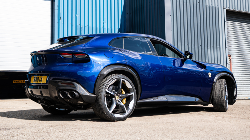 Photo of Novitec Black Stainless Steel Exhaust Tailpipes for the Ferrari Purosangue - Image 5