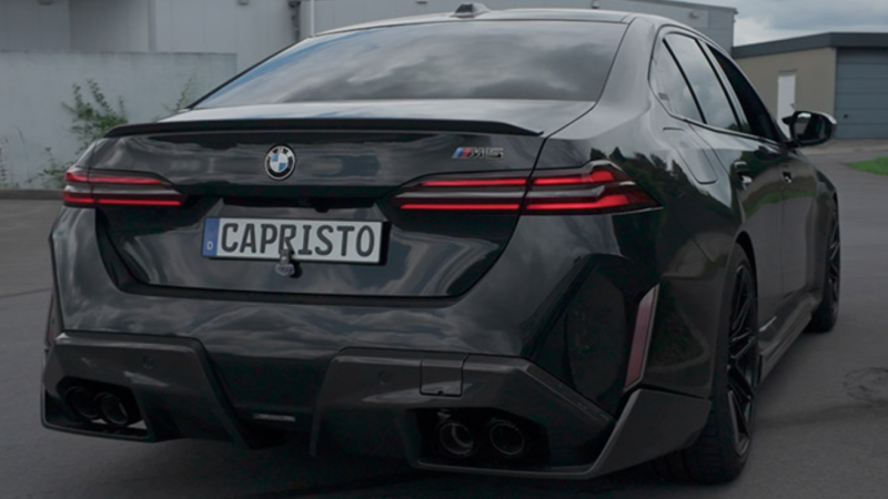 Photo of Capristo Valved Sport Exhaust with Anodized Tailpipes for the BMW M5 G90/G99 - Image 2