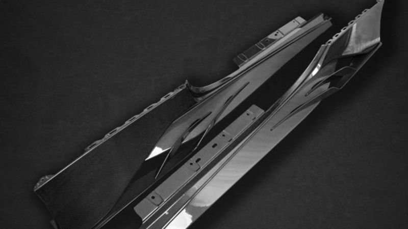 Photo of Capristo Carbon Fibre Side Skirts for the Ferrari F8 Tributo/Spider - Image 4
