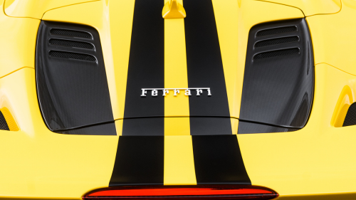 Photo of Novitec Carbon Fibre Grill Vents for Rear Engine Lid for the Ferrari F8 Tributo/Spider - Image 2