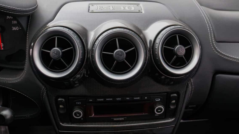 Photo of Novitec Carbon Fibre Dash Vent Bezel Trims for the Ferrari F430 Coupe/Spider - Image 4