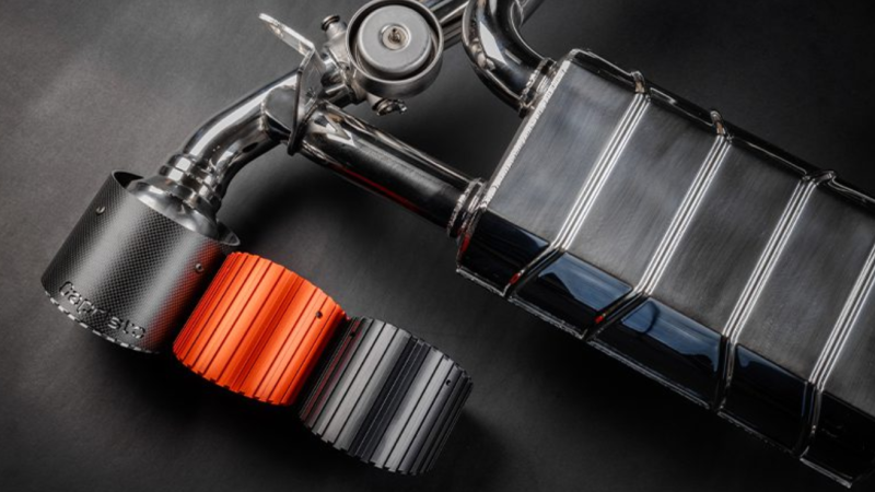 Photo of Capristo Valved Sport Exhaust System with Aluminium Tips for the Nissan Nissan Z (RZ34) - Image 5
