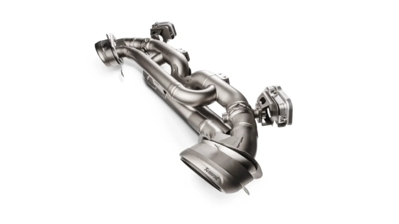 Photo of Akrapovic Slip-On Race Line Titanium Exhaust for the Porsche 992 Carrera/S/4/4S/GTS/Targa - Image 3