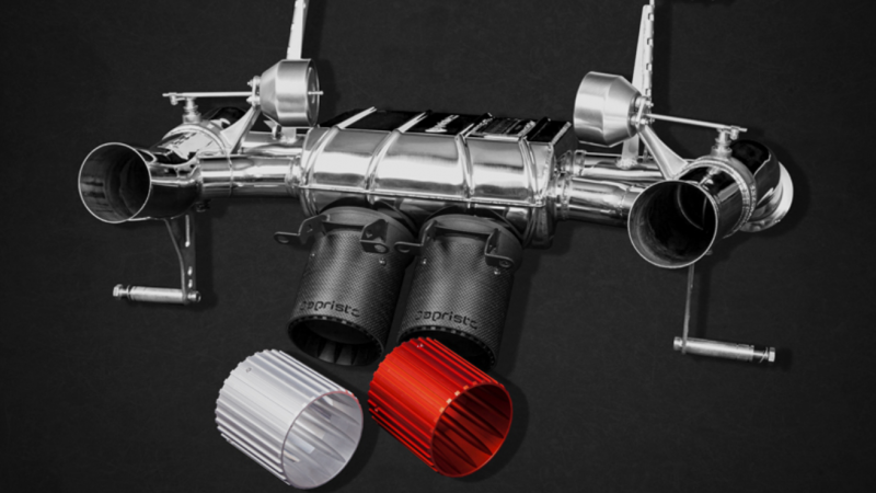 Photo of Capristo Carbon Fibre Exhaust Tips for the Lamborghini Aventador SVJ LP770-4 - Image 4