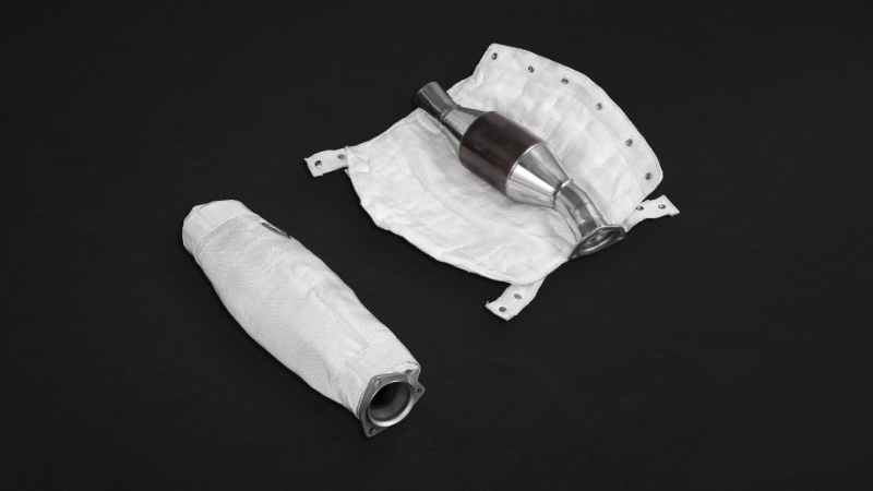 Photo of Capristo Valved Sports Exhaust with Sport Catalyst Downpipes for the Ferrari F430 Scuderia/16M - Image 5
