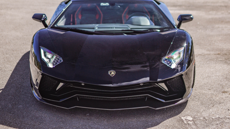 Photo of 1016 Industries Carbon Front Aero Lip for the Lamborghini Aventador S LP740-4 - Image 2
