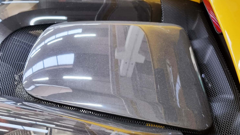 Photo of Novitec Carbon Fibre Rear Engine Lid Centre Insert (GTB only) for the Ferrari 296 GTB/GTS - Image 3