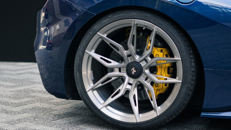 Photo of My Ricambi Carbon Fibre Wheel Caps for the Ferrari 812 Competizione Coupe/Aperta - Image 5