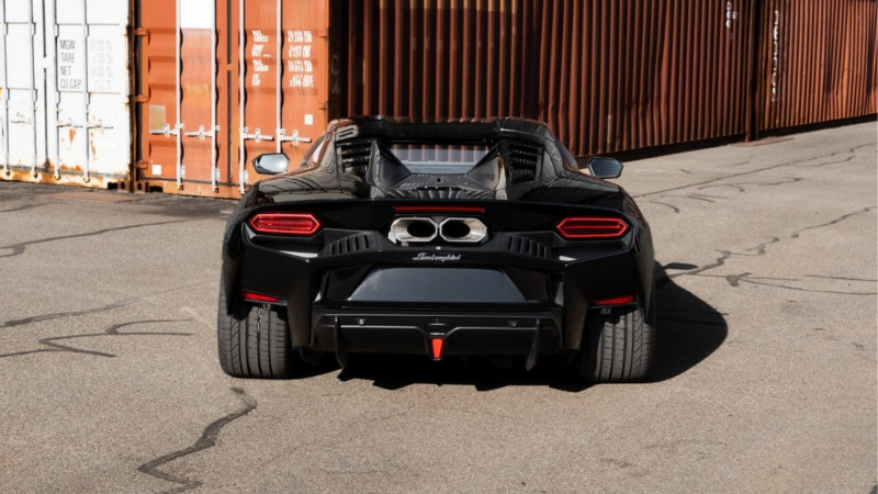 Photo of Novitec Stainless Steel Tailpipes (Set) for the Lamborghini Temerario - Image 4