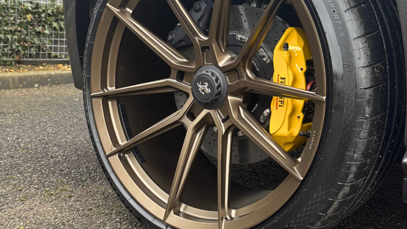 Photo of My Ricambi Carbon Fibre Wheel Caps for the Ferrari 812 Competizione Coupe/Aperta - Image 9