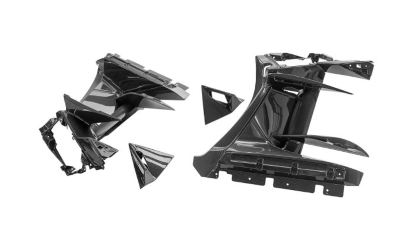 Photo of Novitec Carbon Fibre Side Panel Insert for the Lamborghini Revuelto - Image 2