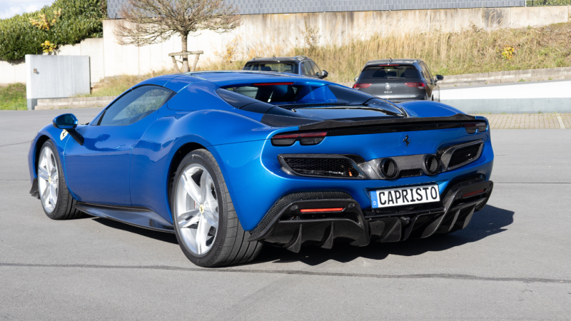 Photo of Capristo Carbon FIbre Side Skirts (Rocker Panels) for the Ferrari 296 GTB/GTS - Image 9