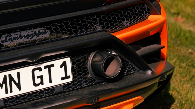Photo of Novitec Carbon Tailpipes for the Lamborghini Huracan Sterrato - Image 1