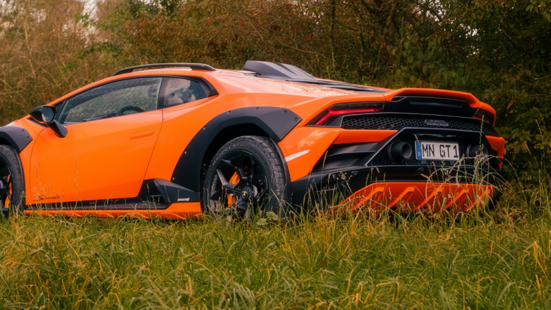 Photo of Novitec Carbon Tailpipes for the Lamborghini Huracan Sterrato - Image 2
