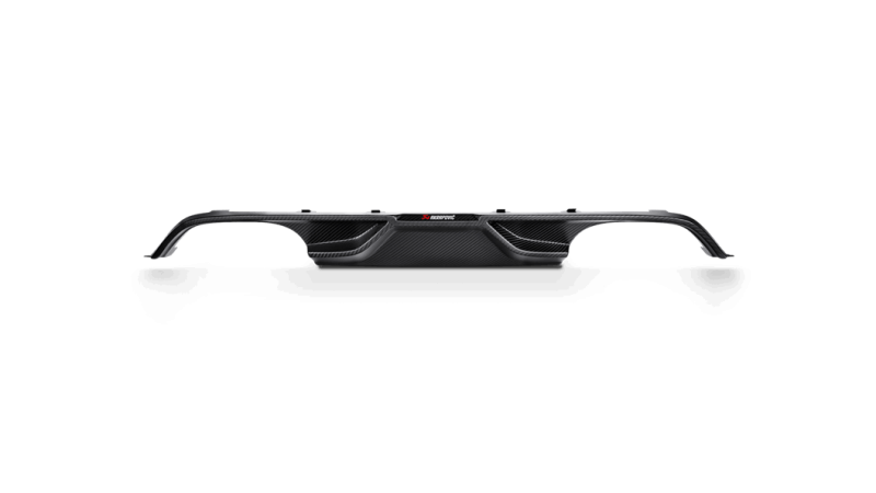 Photo of Akrapovic Rear Carbon Fiber Diffuser (F85) for the BMW X5/X6 M (F96/F96) - Image 1