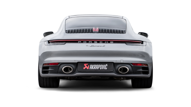 Photo of Akrapovic Slip-On Race Line Titanium Exhaust for the Porsche 992 Carrera/S/4/4S/GTS/Targa - Image 5