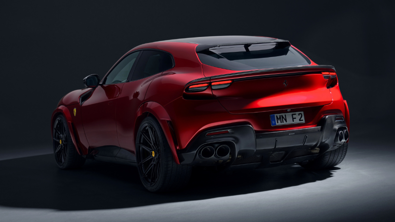 Photo of Novitec Carbon Rear Diffusor for the Ferrari Purosangue - Image 4