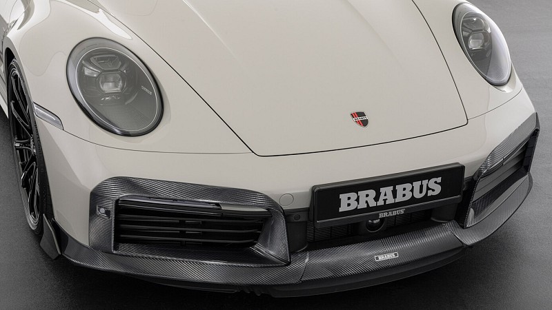 Photo of Brabus CARBON FRONT FASCIA INSERTS for the Porsche 992.1 Turbo/Turbo S - Image 2