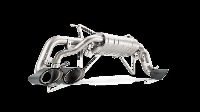 Photo of Akrapovic Slip-On Line Titanium Exhaust for the Lamborghini Huracan LP610-4 - Image 1
