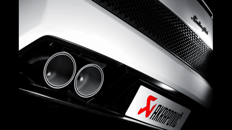 Photo of Akrapovic Slip-On Line Titanium Exhaust (LP550/560/570) for the Lamborghini Gallardo LP550/LP560/LP570 - Image 7